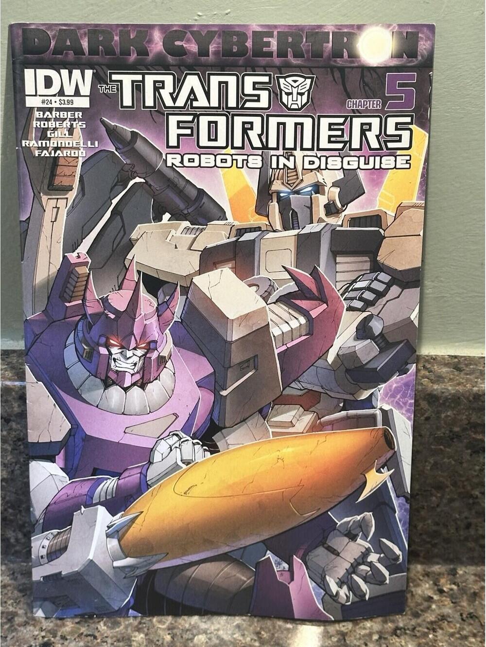 Transformers Robots in Disguise #24 Vol. 1 2013 IDW Publishing 8.0 X154-238